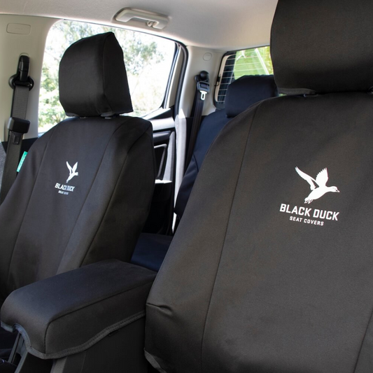 Dual Cab Complete: Driver & Passenger Seats with Side Air Bags & Rear Bench Seat with Fold Down Armrest | 2022 - 2025