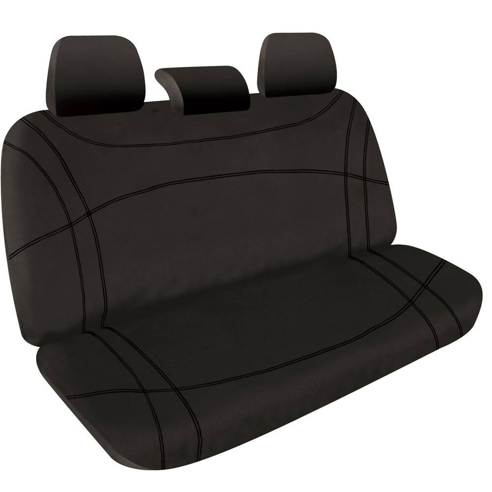 Dual Cab Rear Bench Seat with Fold Down Armrest | 2021 - 2025