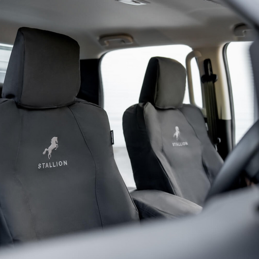 Dual Cab Complete: Driver & Passenger Bucket Seats with Side Air Bags & Rear Bench Seat with Fold Down Armrest | July 2015 - 2025