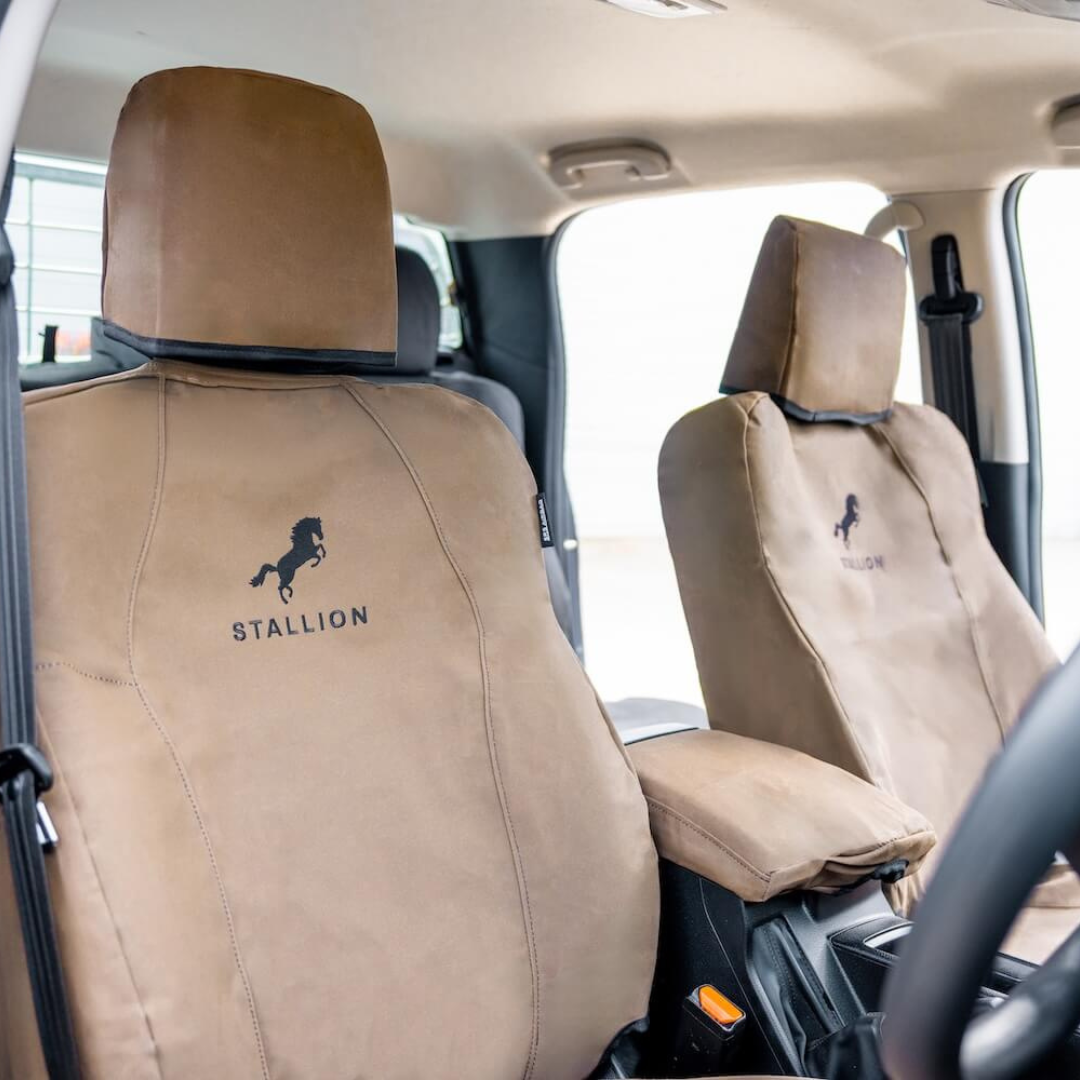 Dual Cab Complete: Driver & Passenger Bucket Seats with Side Air Bags & Rear Bench Seat with Fold Down Armrest | 2022 - 2025